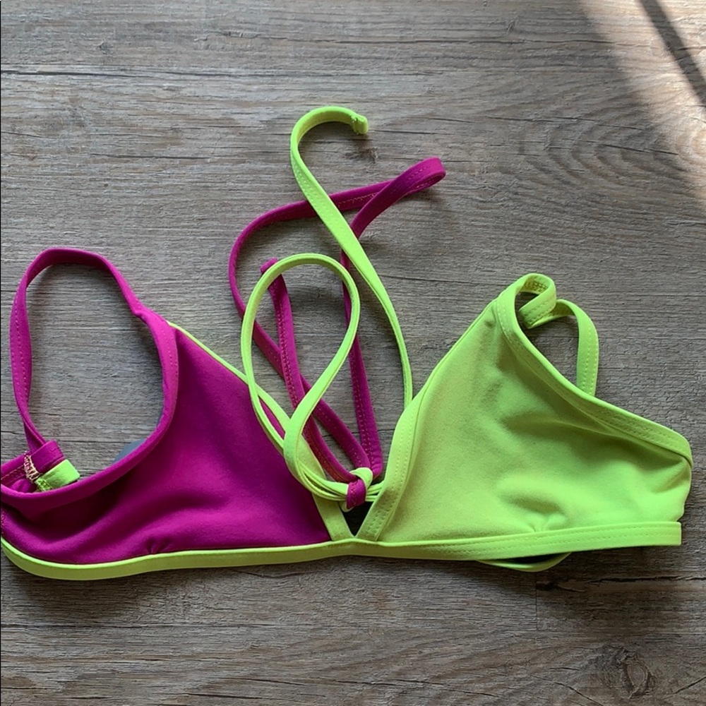 Jolyn Triangle tie-back Top